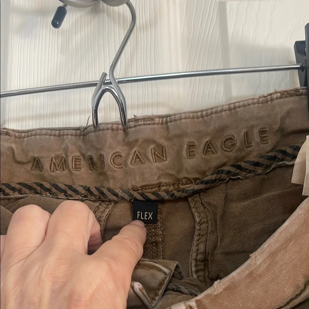 American Eagle Outfitters Tan Slim Flex Chinos Classic Straight-Leg 29 X 32 - Picture 2 of 13
